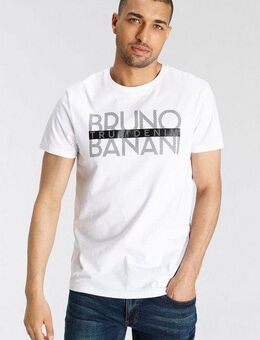 Bruno Banani T-Shirt kurzärmelig, schmal geschnitten, bedruckt, aus Baumwolle