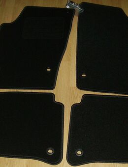 Vw Polo 9n1 +9N3 ab bj 2003-2009! 4Fußmatten vorne +hinten ovale Ösen mit 4 Drehknöpfe für hintere Matten - Riederich