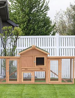 Hühnerkäfig Hühnerstall Hasenstall Holz Käfig Kleintierstall Nagerkäfig Huhn - Wuppertal