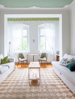 Fußläufig nach Prenzlauer Berg: Zwei Altbauwohnungen *kombinierbar* mit Stuck, Balkon & Dielenboden - Berlin
