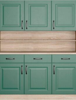 wiho Küchen Küchenbuffet York 150 cm breit, mit Kassettenfront