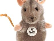 Steiff Kuscheltier Piff Maus grau, 10 cm