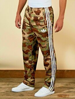Adidas Firebird Camo Hose Camouflage Chocolate Chip Pants TP - Hamburg