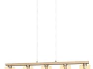 EGLO Hängeleuchte CASTRALVO, ohne Leuchtmittel, Pendelleuchte, Esszimmerlampe, E27 Fassung, 121 cm, FSC zertifiziert