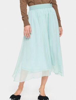 Saint Tropez Midirock CoralSZ Skirt aus Chiffon