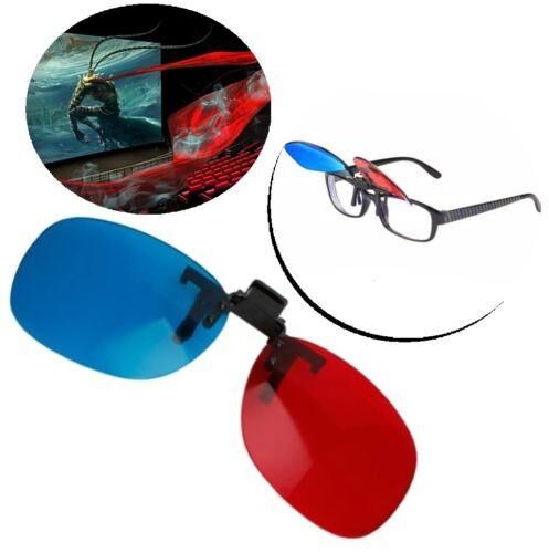 Sonnenbrille ohne Rahmen Clip Überbrille mit Klicksystem Brillen Aufsatz schwarz 