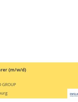 Anlagenfahrer (m/w/d) - Cloppenburg
