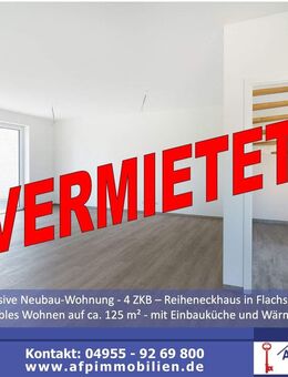 ***Exklusive Neubau-Wohnung - 4 ZKB - Reiheneckhaus in Flachsmeer*** - Westoverledingen