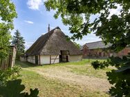 Denkmalgeschütztes Fachwerkhaus mit 4 ha Land und großen Nebengebäuden - Züsow