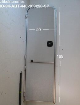 Hobby Wohnwagentür / Aufbautür 169 x 50 gebraucht LINKS (zB 440 BJ 94 bzw 510 BJ 96) Sonderpreis - Schotten Zentrum