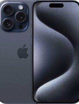 Apple iPhone 15 Pro Smartphone (15,5 cm/6,1 Zoll, 1000 GB Speicherplatz, 48 MP Kamera)