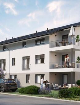 NEUBAU - Eigentumswohnungen in Untersiemau! Moderne Wohnungen im Obergeschoss mit Balkon und Parkplatzmöglichkeit! - Untersiemau
