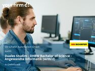 Duales Studim - DHBW Bachelor of Science - Angewandte Informatik (w/m/d) - Giebelstadt