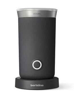 PHILIPS baristina Milchaufschäumer BAR311, Antihaftbeschichtung, leichte Reinigung, 15,3 W, warmer und kalter Milchschaum, 120 ml Fassungsvermögen