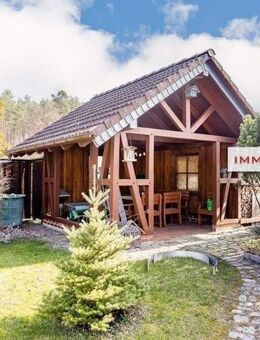 IMMOBERLIN.DE - Fabelhaftes Haus mit Sonnengarten & Doppelgarage in ländlicher Wohlfühllage & Seenähe - Chorin