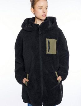 HaILY’S Kapuzenplüschjacke LS P JK Te44ddy