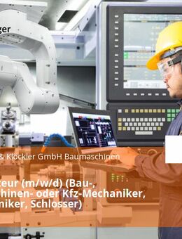 Kranmonteur (m/w/d) (Bau-, Landmaschinen- oder Kfz-Mechaniker, Mechatroniker, Schlosser) - Kissing