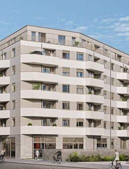 Helle 1,5-Raum-Wohnung im Erstbezug mit Balkon und modernem Duschbad - Leipzig
