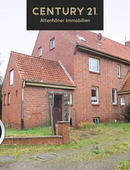 Sanierungsbedürftiges Reihenendhaus mit Ausbaupotential - Bad Bentheim