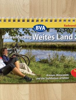 UNBENUTZT Rad-Rundwanderkarte „Weites Land“ (Bremen, Worpswede, Teufelsmoor) - Wuppertal