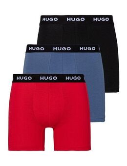 HUGO Boxer BOXERBR TRIPLE (Packung, 3-St., 3er) mit elastischem Bund