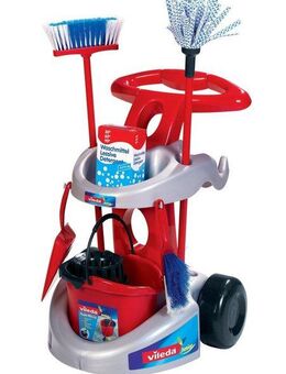 Klein Kinder-Besenwagen, Eimer mit Aufsatz, Made in Germany