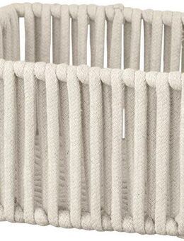 SCHÖNER WOHNEN-Kollektion Aufbewahrungskorb »Zovo M«, Badkorb mit Baumwoll-Polyester-Kordel für Badutensilien & Kosmetik