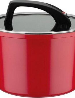 GSW Dampfgartopf Gourmet, Aluminium, Dampfkochtopf mit Ventil zum Druckausgleich kein Überdruck, Induktion