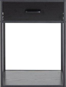 ACTONA GROUP Nachttisch, Metallgestell, Industrie-Look, Schublade und Einlegeboden, H: 63 cm
