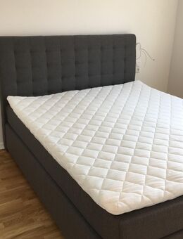 Boxspringbett grau 160 x 200cm - Flamme Möbel - Hamburg