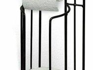 Ambiente Haus Toilettenpapierhalter Antik, schwarz