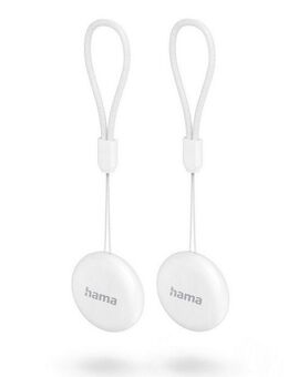 Hama Schlüsselfinder (Android „Mein Gerät finden“, Bluetooth, Alarm, 2 St) GPS-Tracker (AirTag Alternative, Tracker)