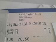 Jörg Bausch Konzertkarten Rudolf Weber Arena Oberhausen - Bochum Hofstede