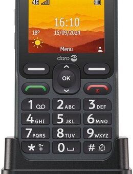 Doro Leva L10 Handy (6,09 cm/2,4 Zoll, 2 MP Kamera)