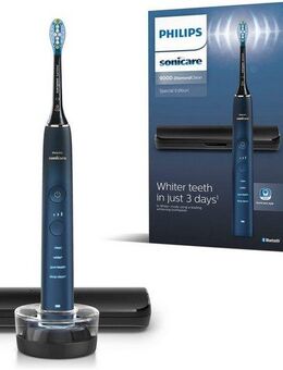 Philips Sonicare Elektrische Zahnbürste DiamondClean 9000 Special Edition HX9911, Aufsteckbürsten: 1 St., mit integriertem Drucksensor, 4 Putzprogramme und 3 Intensitätsstufen