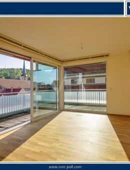 Stilvolles Wohnen über den Dächern - Penthouse mit zwei Terrassen und Tiefgaragenstellplatz - Arnstadt