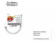 Biberpost: 00.00.2014, "Ich bin umgezogen", Satz, Ganzstück (Umschlag), echt gelaufen - Brandenburg (Havel)