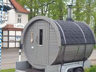 Saunafass Sauna Fasssauna mieten mobil - Rietberg Zentrum