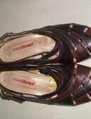 Damen Leder-Sandaletten Gr. 37 Medicus in 66111