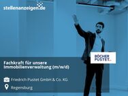 Fachkraft für unsere Immobilienverwaltung (m/w/d) - Regensburg