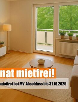 Wunderschöne 2-Zimmer-Wohnung mit Aufzug und großem Balkon zum Stadtpark! 1 Monat kaltmietfrei bei MV-Abschluss bis zum 31.10.25 - Chemnitz
