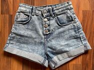 High waist jeans shorts - Bielefeld
