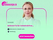 Referent*in für Verkehrsinfrastrukturprojekte (m/w/d) - Hamburg