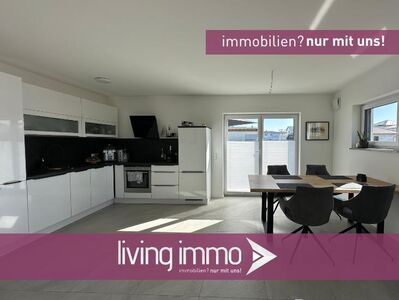 Wunderschöne Neubauwohnung mit großer Dachterrasse in ruhiger Siedlungsrandlage - Wohnung mieten