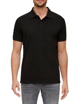 s.Oliver Poloshirt mit Logostickerei