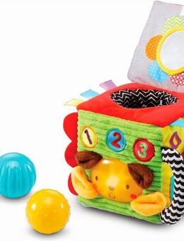 Vtech® Lernspielzeug 1-2-3 Kuschelwürfel