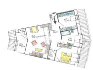 Großzügige 2 Zimmerwohnung mit Loggia - Bad Doberan