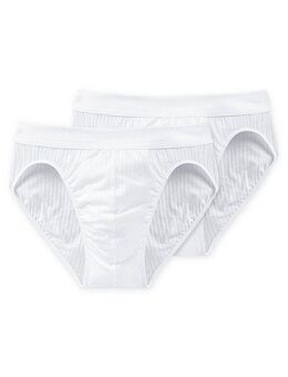 Schiesser Rioslip "Authentic" (2er-Pack) mit stilvollem Nadelzug