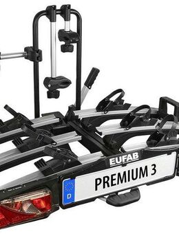 EUFAB Kupplungsfahrradträger PREMIUM 3, für max. 3 Räder, abschließbar