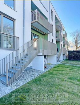 Taufkirchen/Vils - 2-Zi-Hochparterre-Whg. mit West-Terrasse und Gartenzugang! Wohnen mit Service - Taufkirchen (Vils)